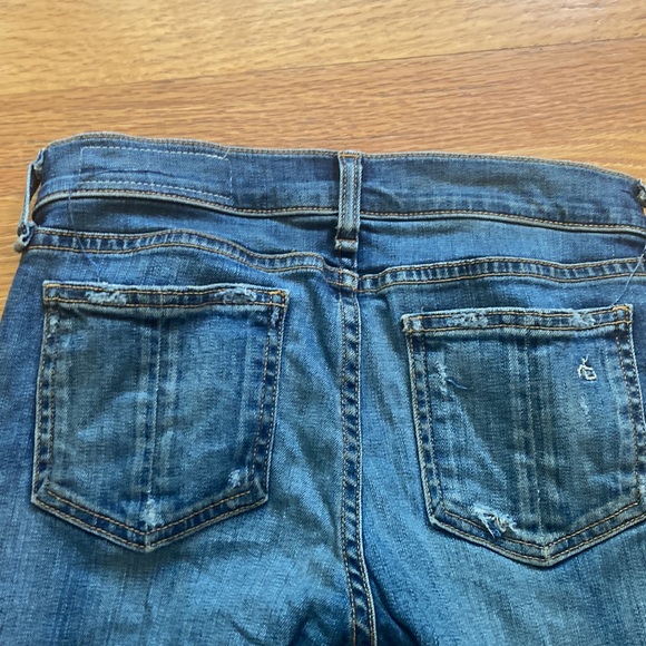 Rag & Bone Distressed Skinny Jeans - Picture 7 of 10